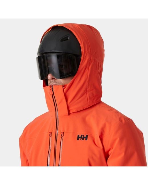 Helly Hansen Alpha Lifaloft Lightweight Ski Jacket Red for men