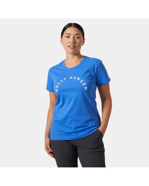 Helly Hansen Blue F2F Cotton T-Shirt 2.0