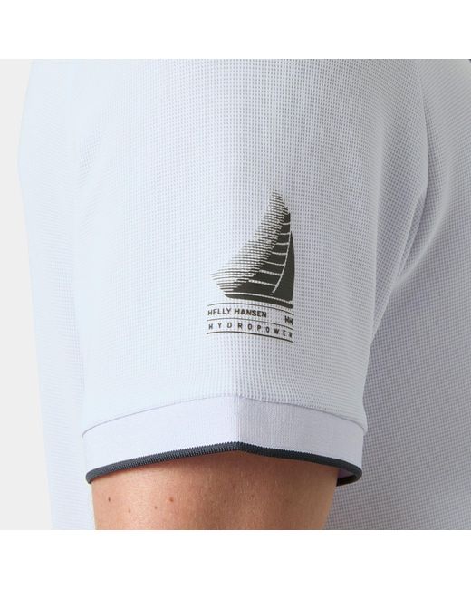Helly Hansen White Ocean Polo 2.0 for men
