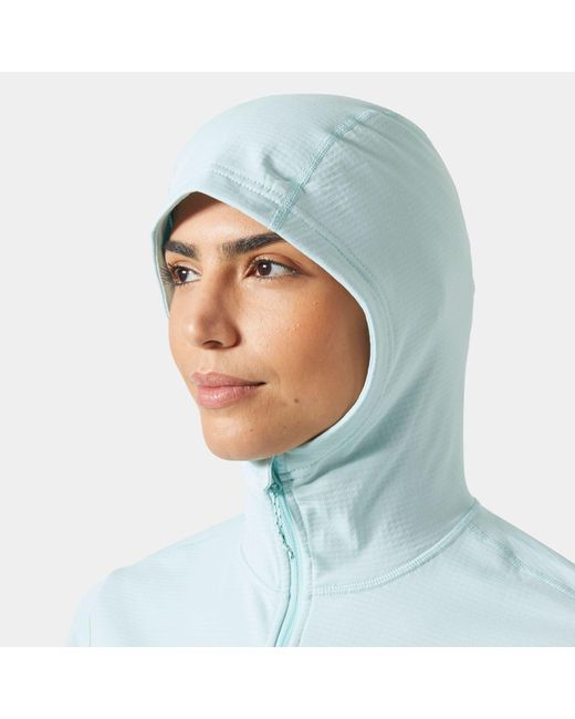 Helly Hansen Blue Versalite Hooded Fleece Jacket