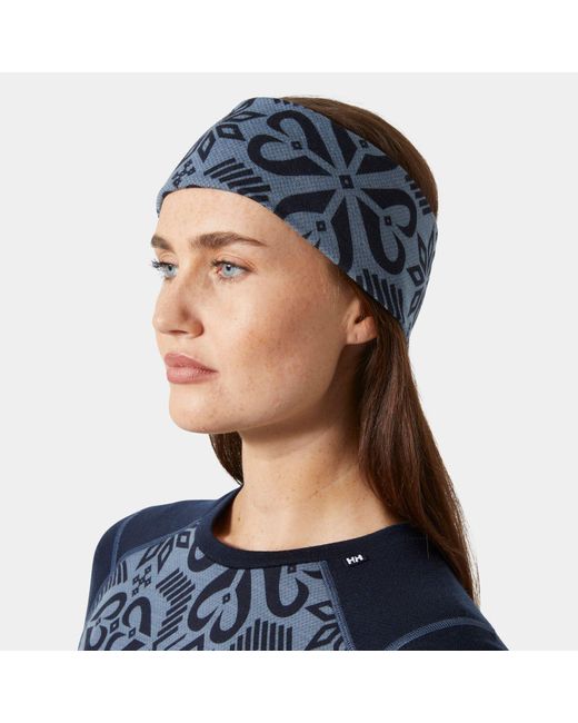 Helly Hansen Blue Hh Lifa Merino Headband Std