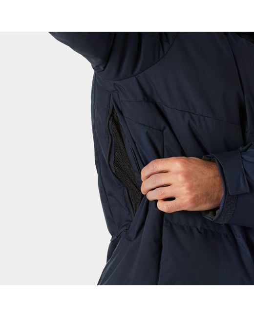 Helly Hansen Blue Kvitfjell Race Puffy Ski Jacket for men