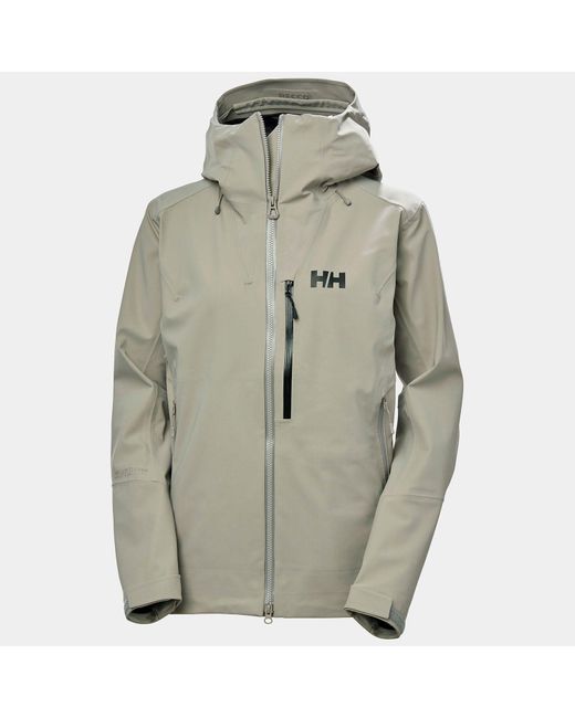 Helly Hansen Gray Verglas Backcountry Ski Shell Jacket