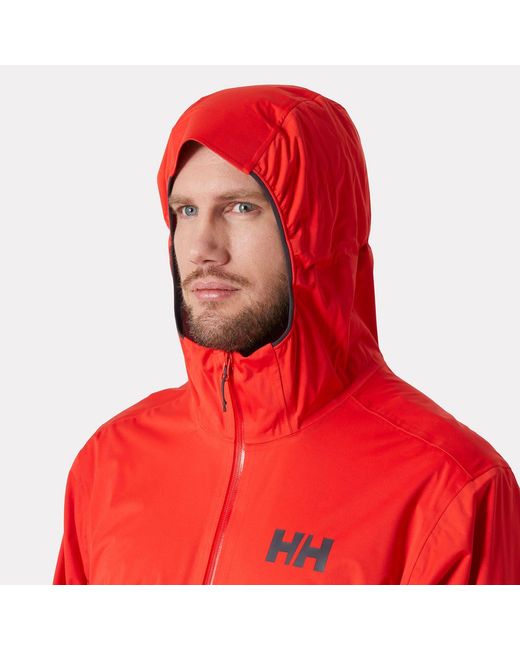 Momentum 3-Layer Stretch Jacket Hombre Helly Hansen de hombre de color Red