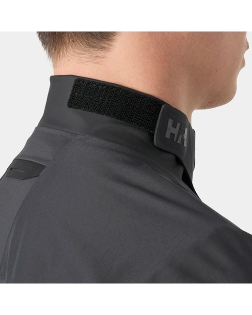 Hp Foil Flyer Smock Grigio di Helly Hansen in Black