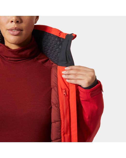 Helly Hansen Red Alphelia Ski Jacket