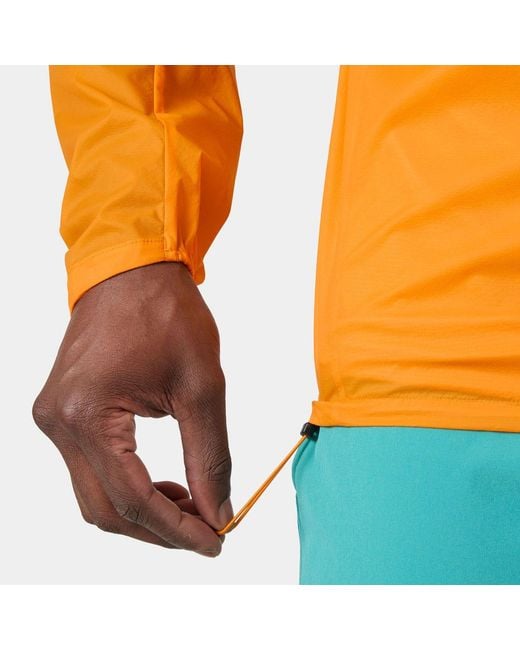 Helly Hansen Orange Trail Windbreaker Jacket for men