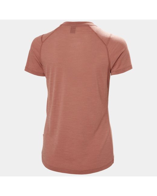 Helly Hansen Red Hh Durawool Graphic T-Shirt