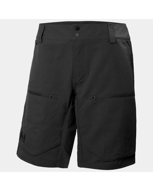 Helly Hansen Black Crewline Cargo Shorts 2.0 for men