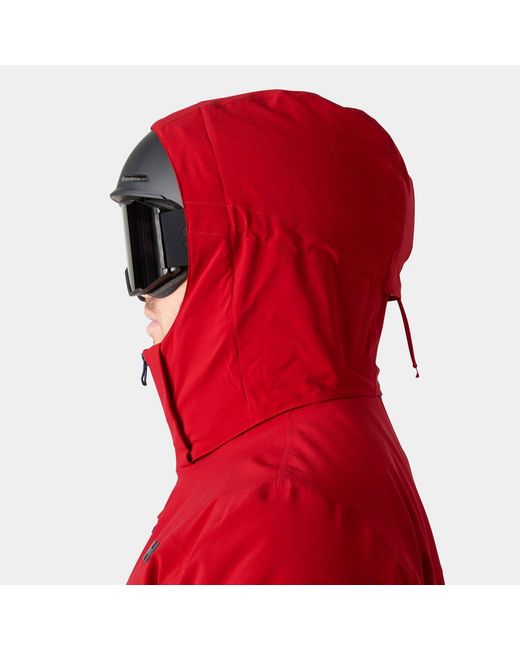Helly Hansen Alpha Lifaloft Lightweight Ski Jacket Red for men