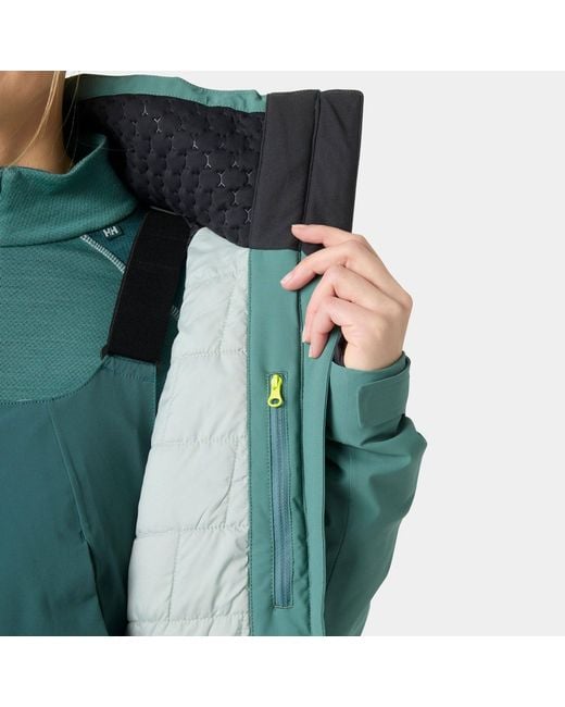 Helly Hansen Green Alphelia Lifaloft Insulated Jacket