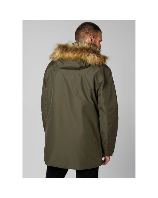 Helly Hansen Dubliner Classic Winter Parka in Green for Men - Lyst