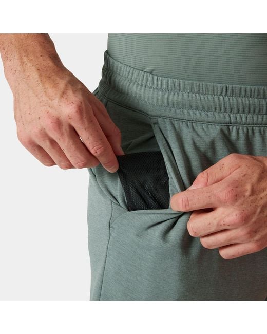 Helly Hansen Green Lifa Tech Lite Shorts for men