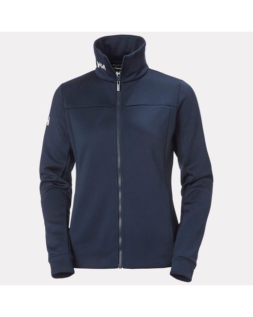 Helly Hansen Blue Crew Smooth Slickface Fleece Jacket