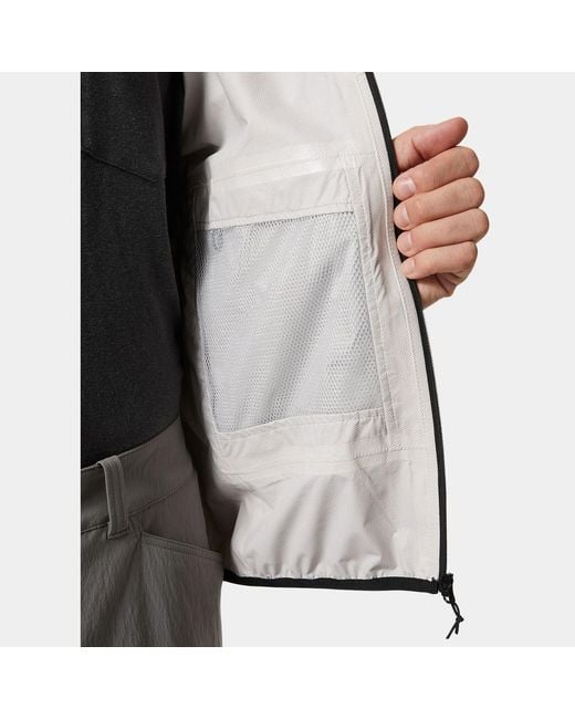 Helly Hansen Black Verglas 2.5-Layer Fastpack Jacket for men