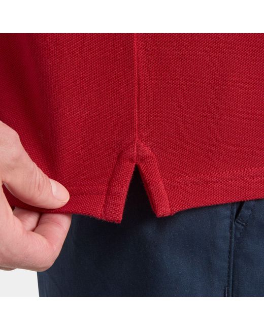 Helly Hansen Red Hudson Polo for men