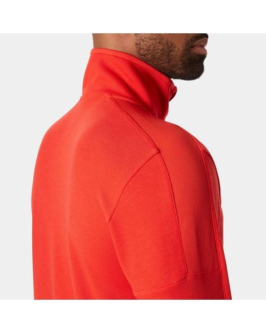 Helly Hansen Red Hp Half-Zip Pullover 2.0 for men