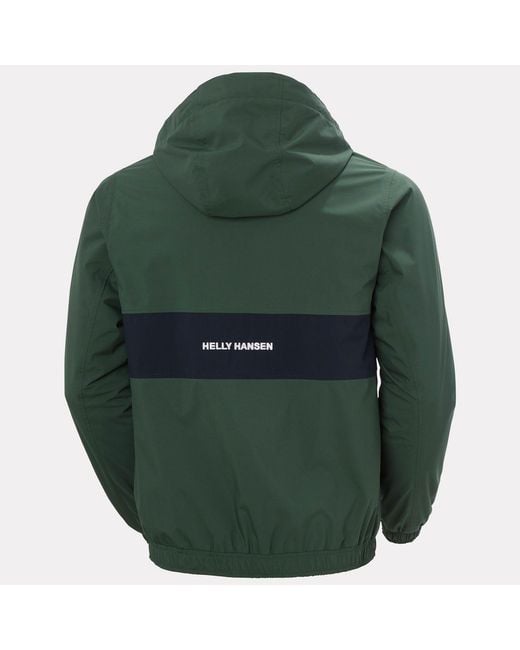 Helly Hansen Green Smoegen Insulated Rain Jacket for men
