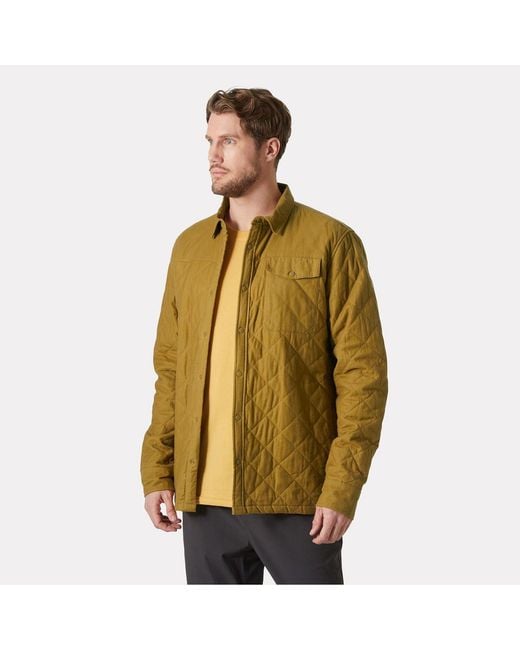 Helly Hansen Metallic Isfjord Insulated Shacket for men