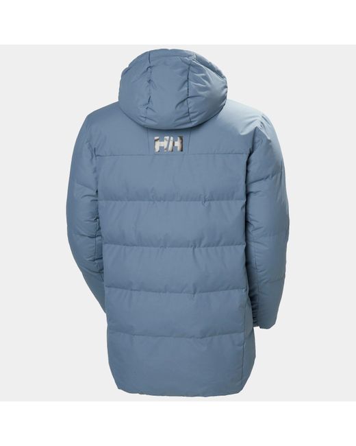 Helly Hansen Blue Tromsoe Hooded Winter Jacket for men