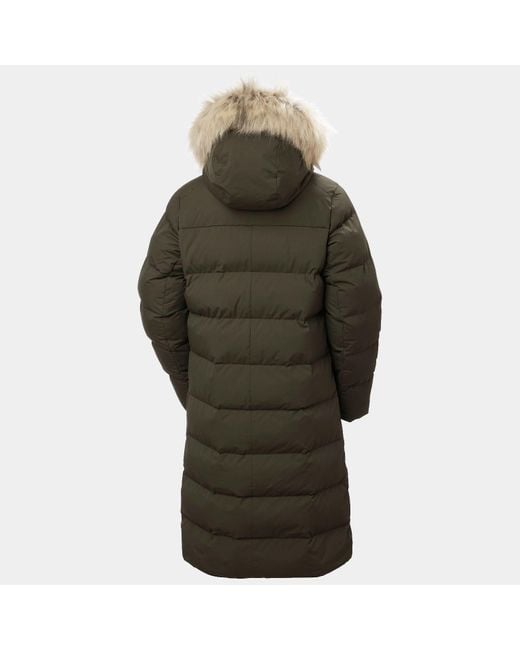 Helly Hansen Green Aria Long Parka Damen