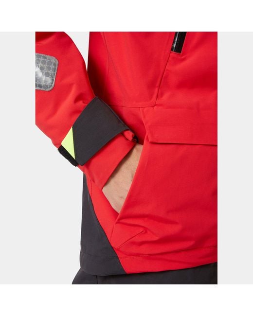 Helly Hansen Red Skagen Offshore Sailing Jacket