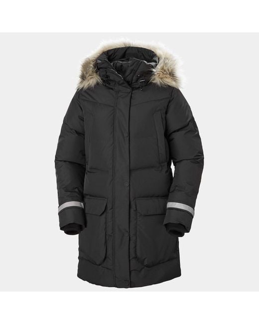 Parka en duvet imperméable bouvet Helly Hansen en coloris Black