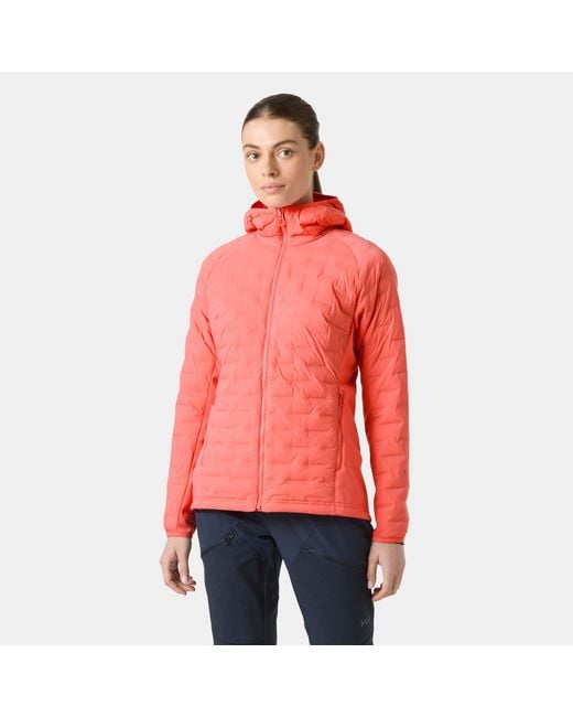 Helly Hansen Red Hp Hooded Stretch Insulator
