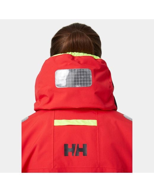 Helly Hansen Red Skagen Offshore Sailing Jacket