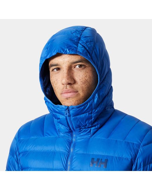 Helly Hansen Blue Verglas Down Hybrid Hood 2.0 for men