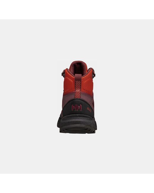 Helly Hansen Red Cascade Mid Low-cut Helly Tech Boots