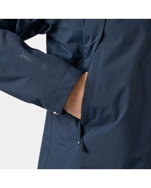 Helly Hansen Blue Hvaler Insulated Raincoat