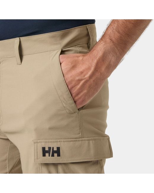 Helly Hansen Natural Hh Quick Dry Cargo Shorts 11" for men