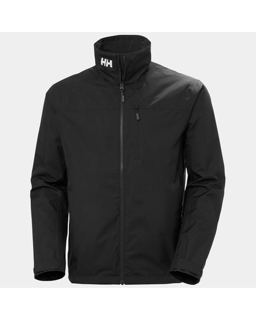 Helly Hansen Black Crew Jacket 2.0 for men