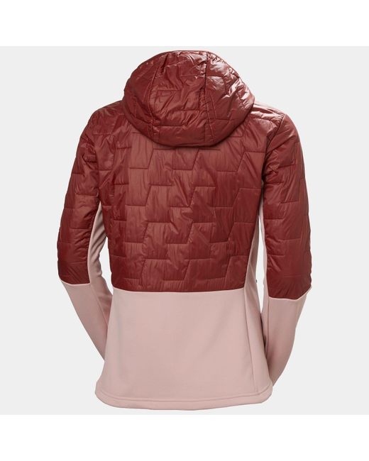 Helly Hansen Red Lifaloft Hybrid Insulator Jacket