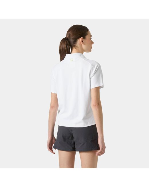 Helly Hansen White Hp Salina Polo