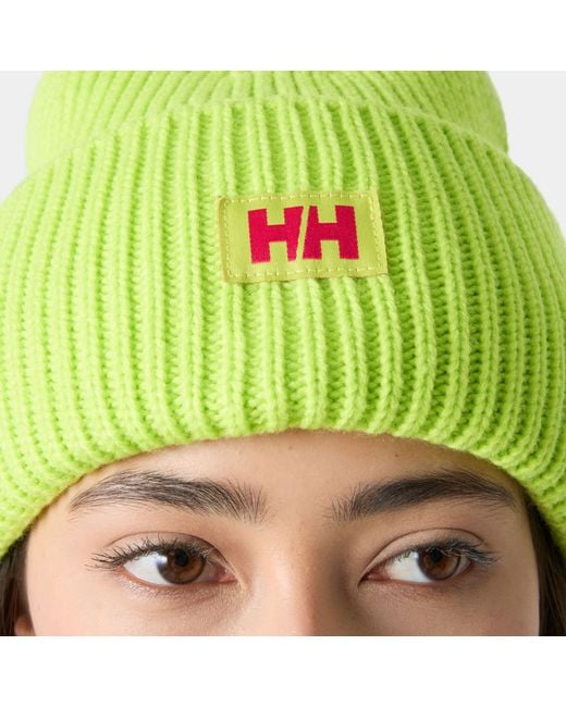 Helly Hansen Green Hh Rib-Beanie