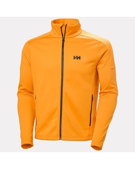 Helly Hansen Orange Hp Fleece Jacket for men