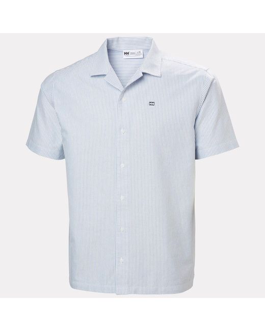 Helly Hansen White Shore Short Sleeve Shirt for men