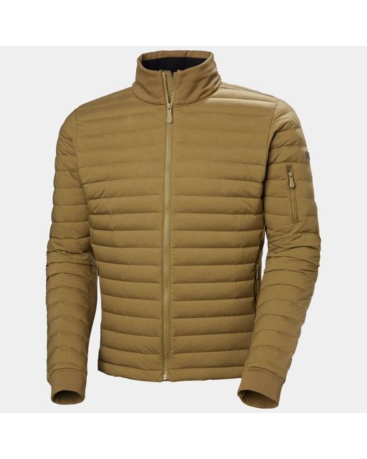 Helly Hansen Green Alpha Light Down Jacket for men