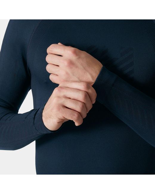 Helly Hansen Blue H1 Pro Seamless Graphene Top