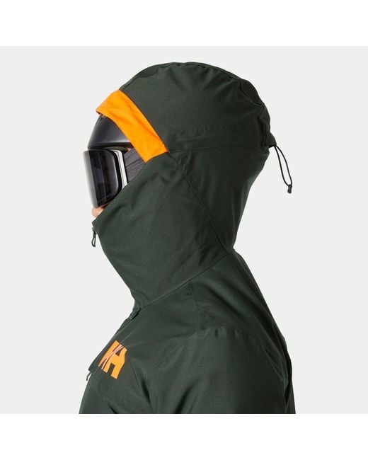 Helly Hansen Green Garibaldi 2.0 Waterproof Ski Jacket for men