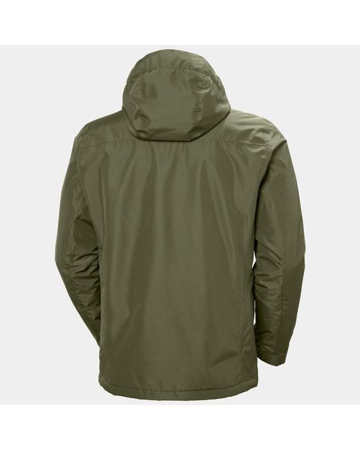 Helly Hansen Green Dubliner Insulated Lightweight Jacket for men