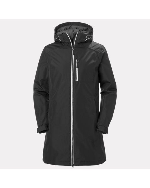 Helly Hansen Black Long Belfast Winter Jacket
