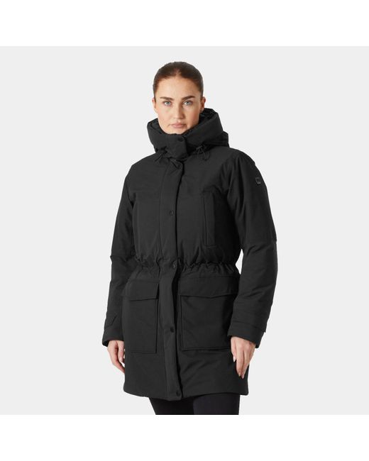 Helly Hansen Black Escape Down H2Flow Parka
