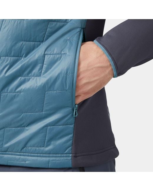 Helly Hansen Blue Lifaloft Hybrid Lightweight Insulator Jacket Xxl for men