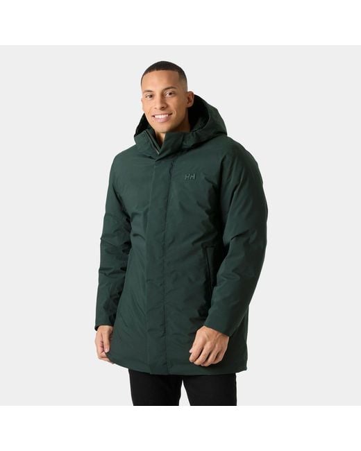 Helly Hansen Green Urban Pro Helly Tech Down Coat for men