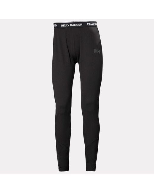 Helly Hansen Men's Lifa® Active Base Layer Pants Mens Baselayer Black for men