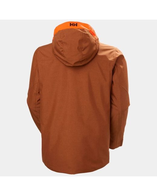 Giacca Da Sci Impermeabile Garibaldi 2.0 Uomo Rosso di Helly Hansen in Brown da Uomo