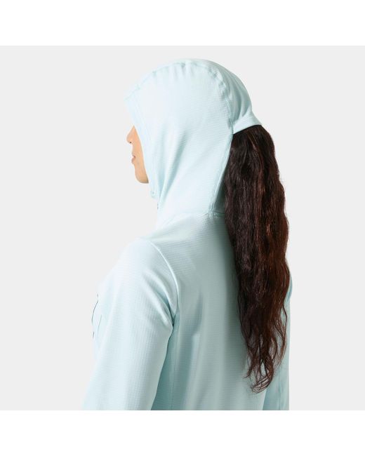 Helly Hansen Blue Versalite Hooded Fleece Jacket
